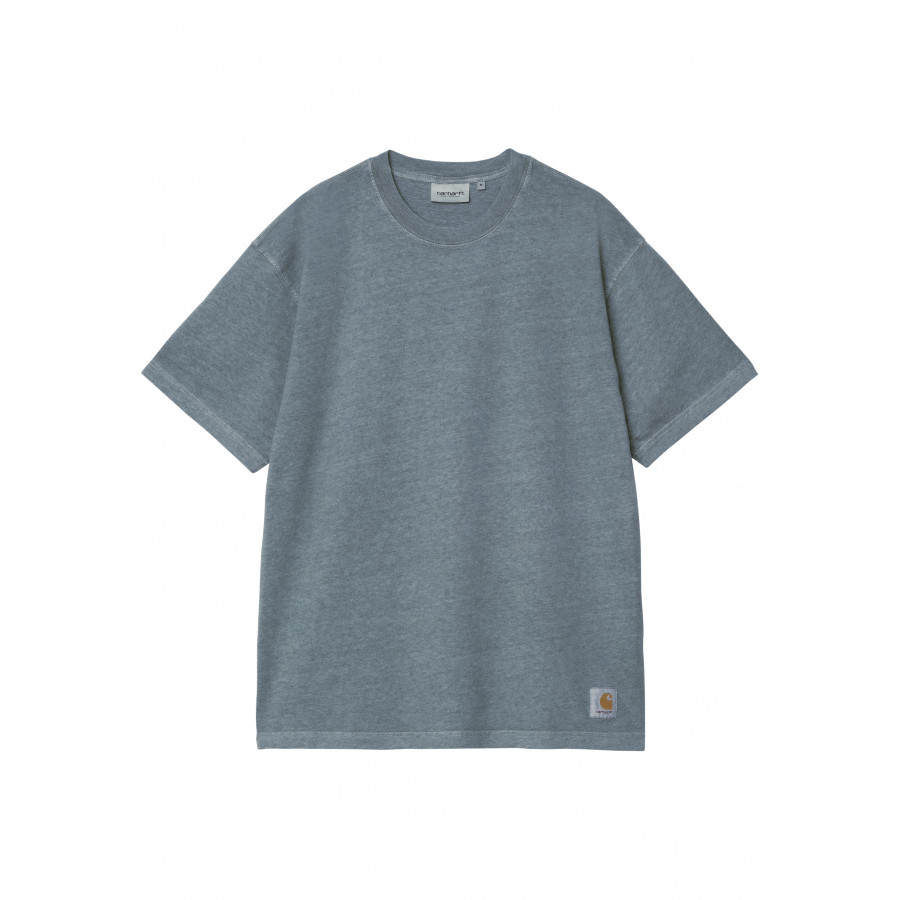 Carhartt WIP S/S Caspian T-Shirt Clay Blue Heather