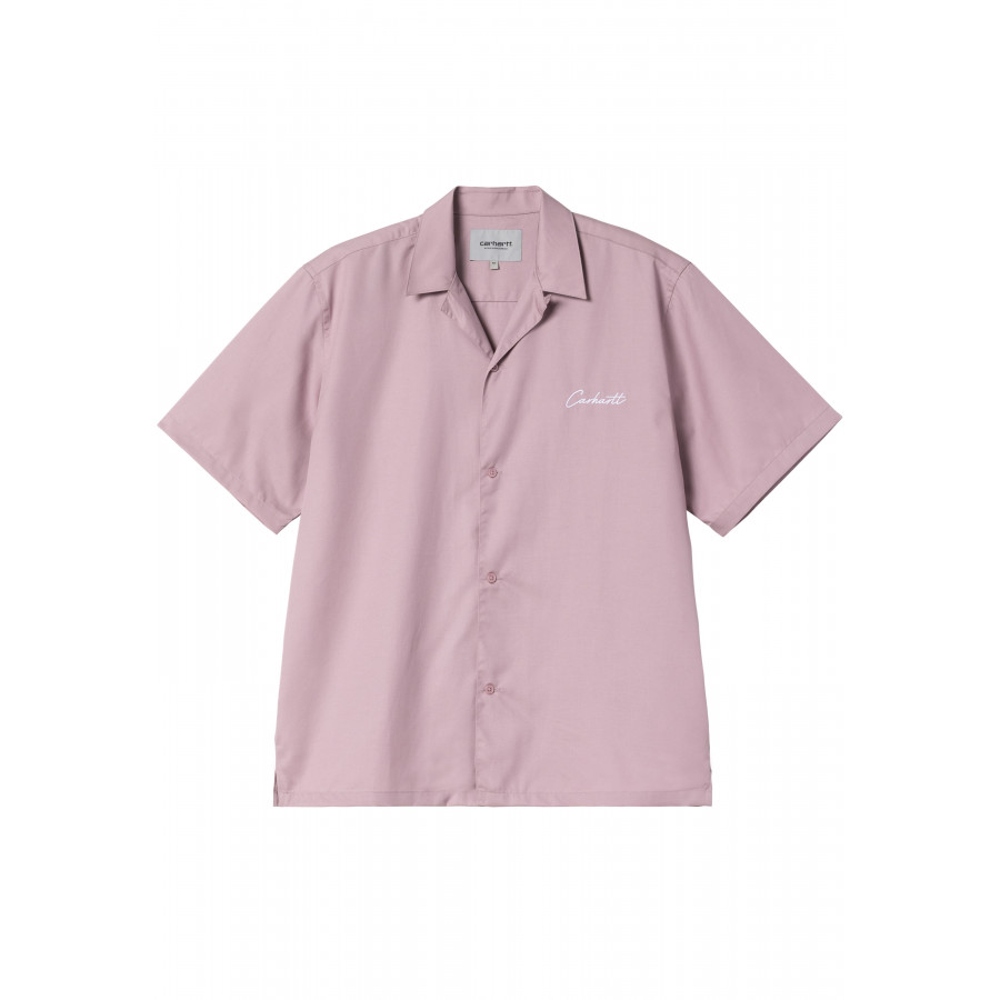 Carhartt WIP S/S Delray Shirt Hortensia