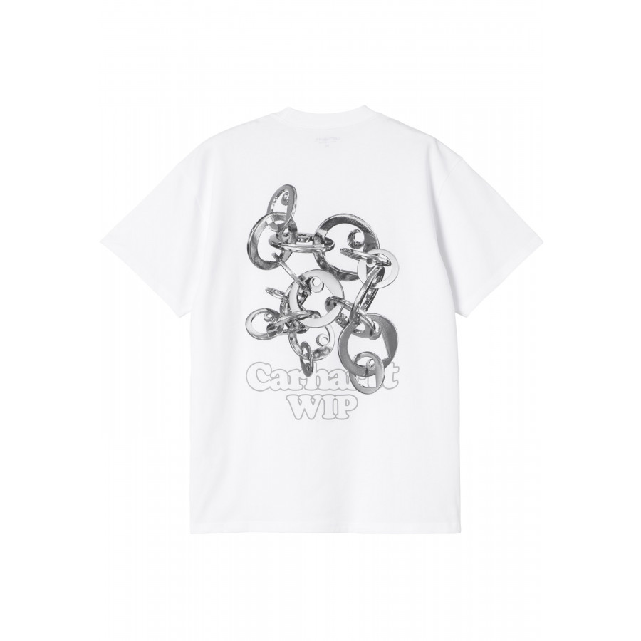 Carhartt WIP S/S Linked Charms T-Shirt White