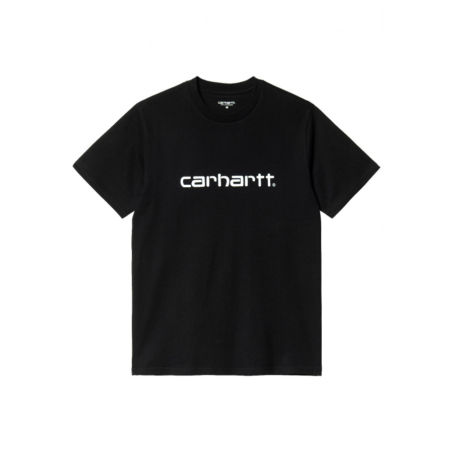 Carhartt WIP S/S Script T-Shirt Black / White