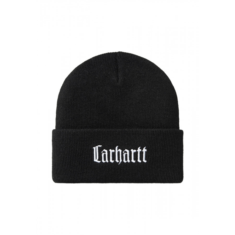 Carhartt WIP Schooling Beanie Black / Wax