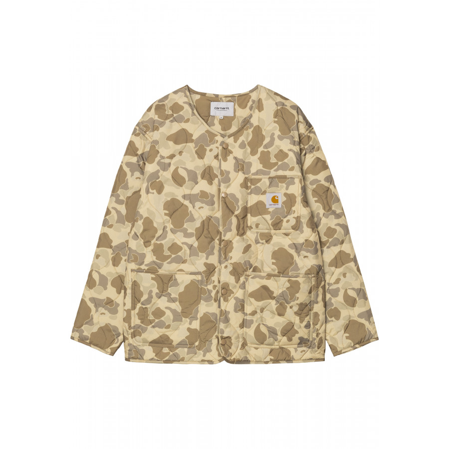 Carhartt WIP Skyton Liner Jacket Camo Duck Desert