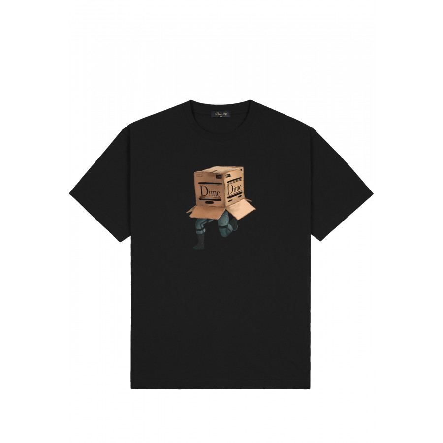 Dime Solid T-Shirt Black