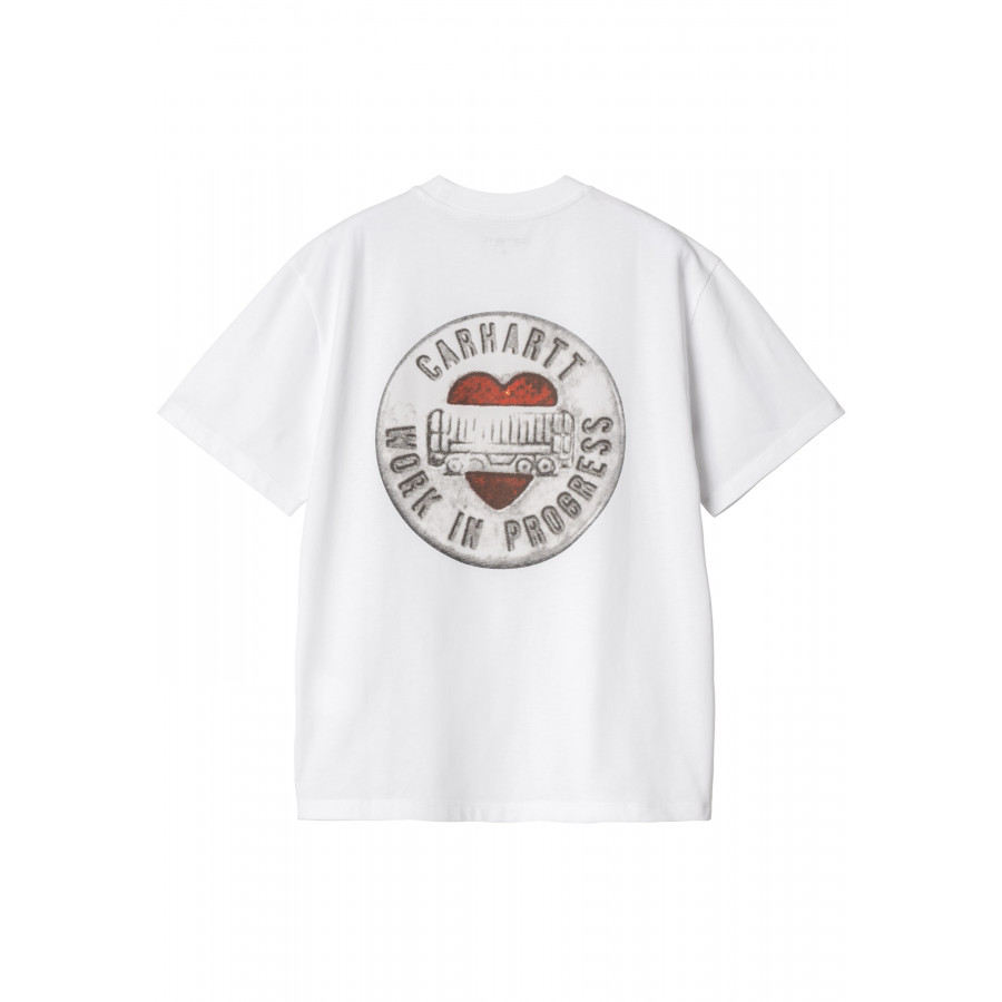 Carhartt WIP W' S/S Button T-Shirt White