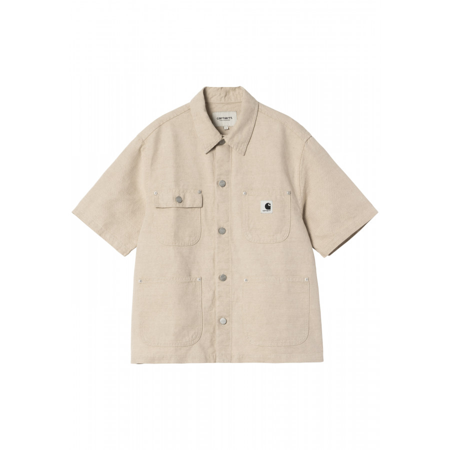 Carhartt WIP W' S/S Michigan Shirt Neutral