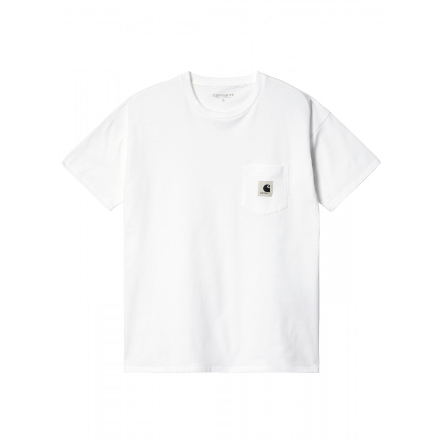 Carhartt WIP W' S/S Pocket T-Shirt White