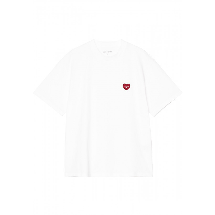 Carhartt WIP W' S/S Heart Patch T-Shirt White