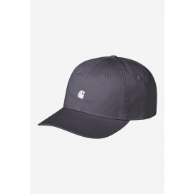 Carhartt WIP Madison Logo Cap Shady Purple / White