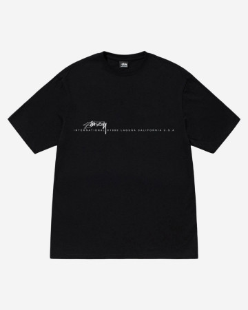 Stussy Smooth 80 Tee Black
