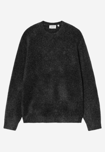 Carhartt WIP Curtis Sweater Tangled Black