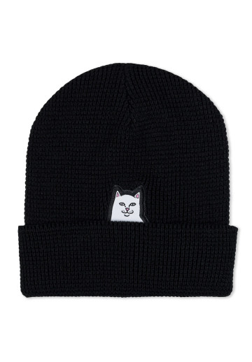 Czapka zimowa RipNDip Lord Nermal Beanie Black