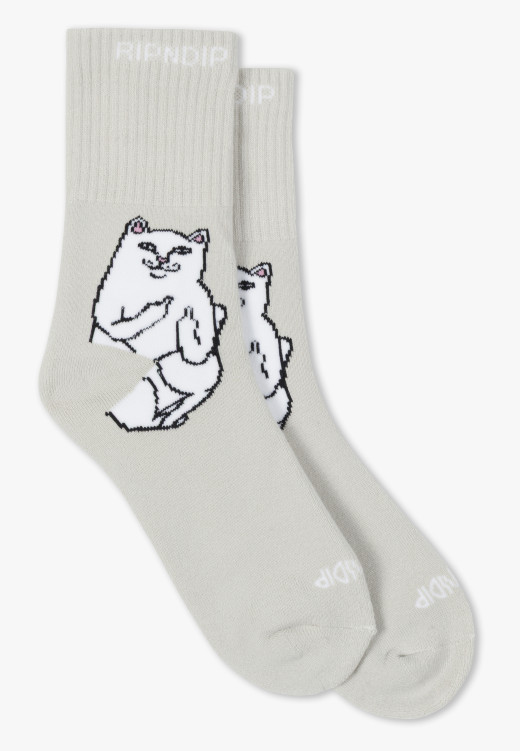 RIPNDIP Lord Nermal Mid Socks Grey