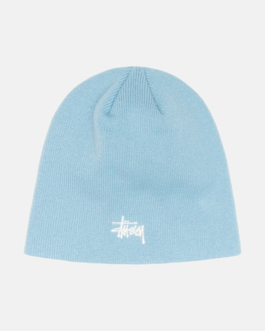 Stussy Basic Stüssy Skullcap Beanie Slate Blue