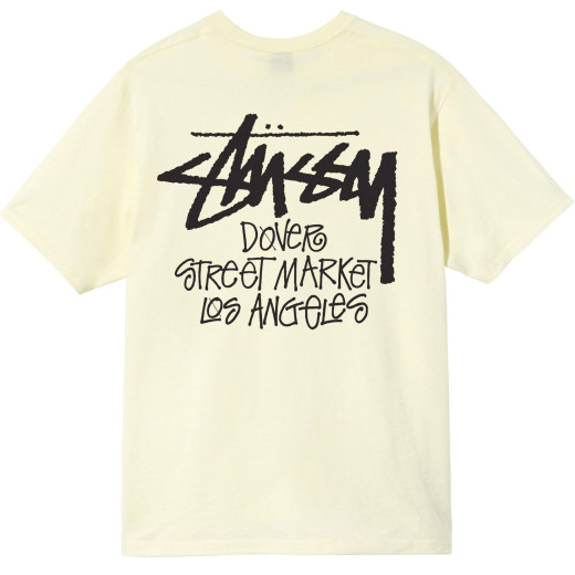 Stussy x DSM Los Angeles Tee Pale Yellow