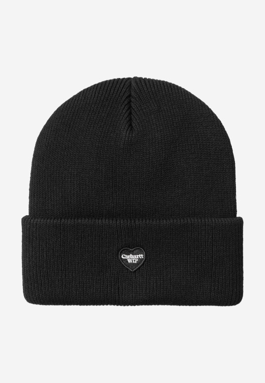 Carhartt WIP Small Heart Beanie Black