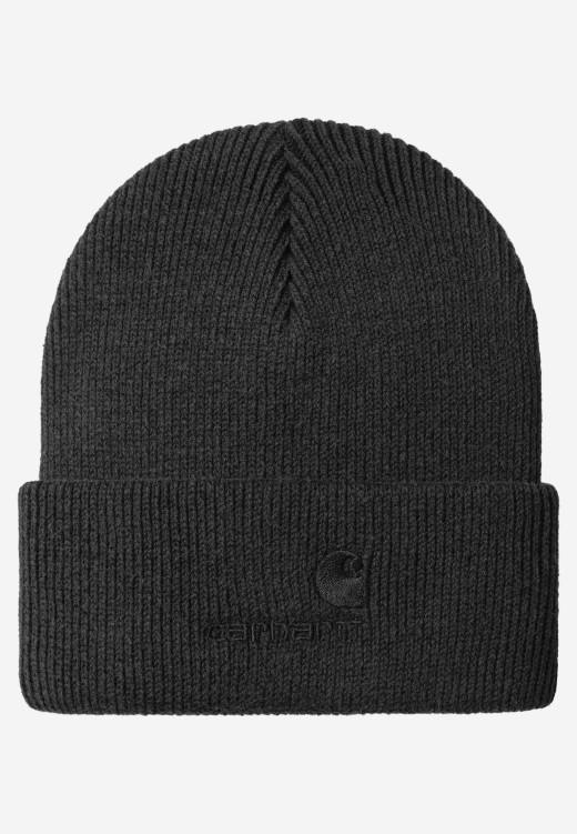 Carhartt WIP Lambert Beanie Black moon wash