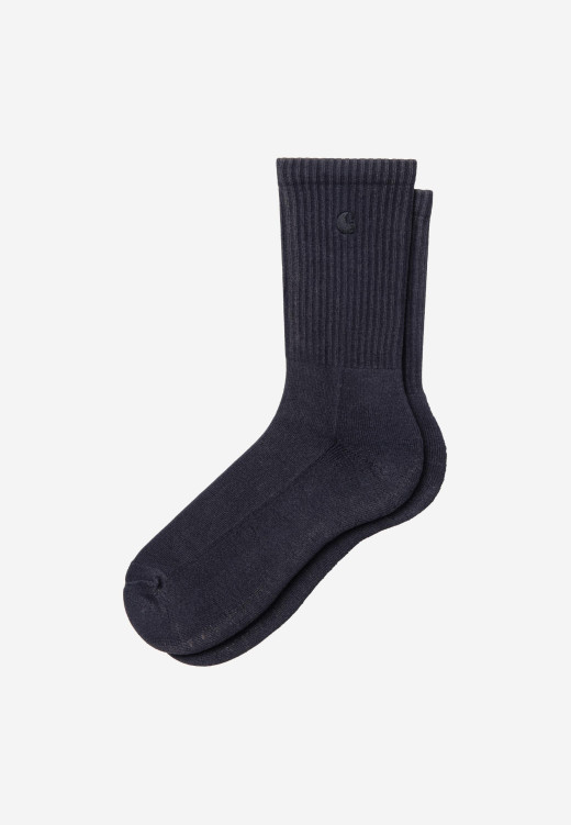 Carhartt WIP Lambert Socks Dark Navy moon wash