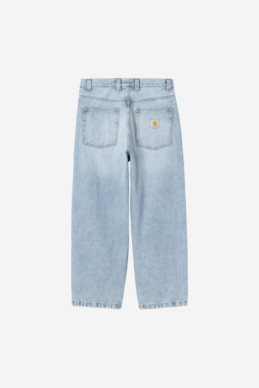 Carhartt WIP Brandon Pant Blue Blue Heavy Worn Bleached