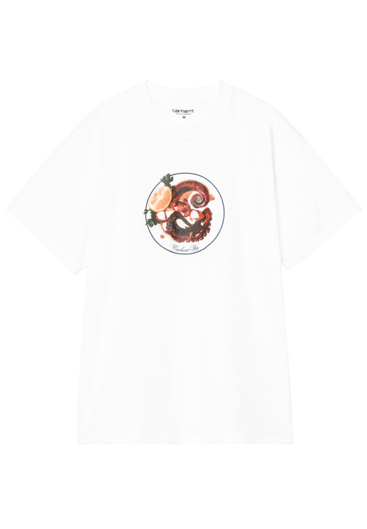 Carhartt WIP S/S Octopus T-Shirt White