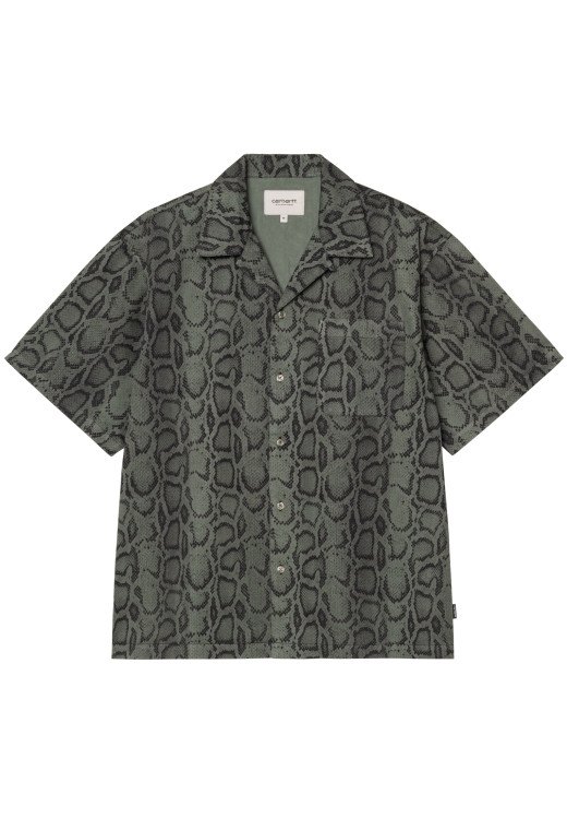 Carhartt WIP S/S Snake Camo Shirt Leaf