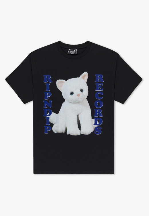 RIPNDIP Plush Records Tee Black
