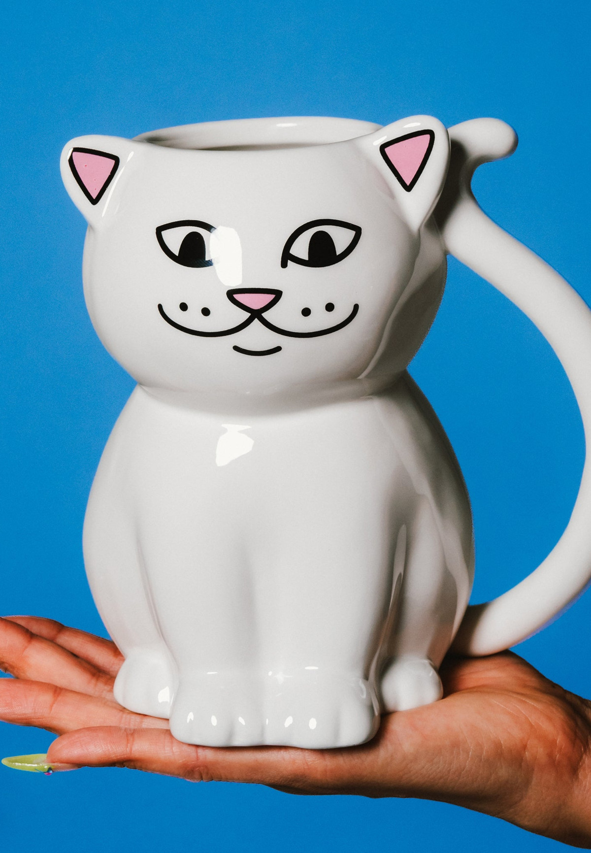 RIPNDIP Lord Nermal Ceramic Mug White
