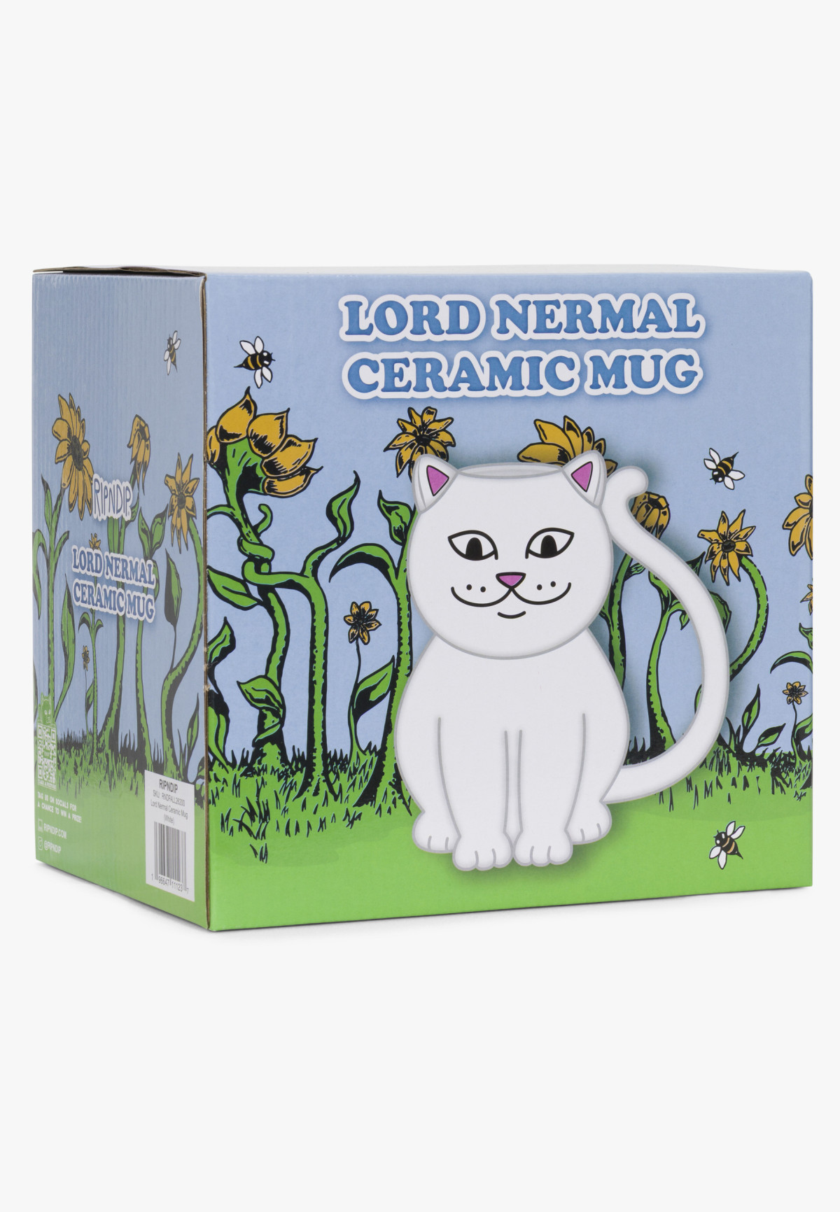 RIPNDIP Lord Nermal Ceramic Mug White