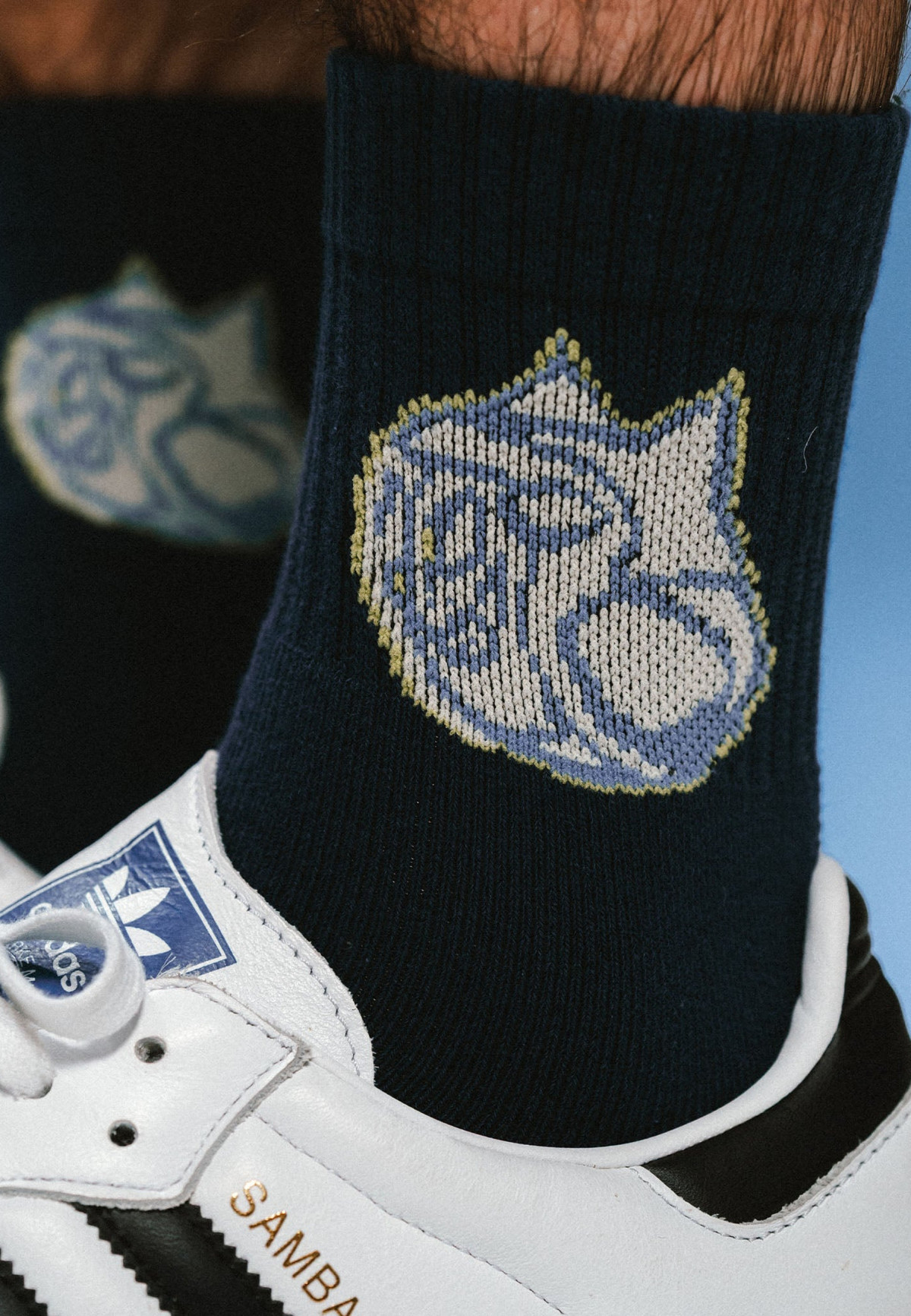 RIPNDIP Cyclone Mid Socks Navy