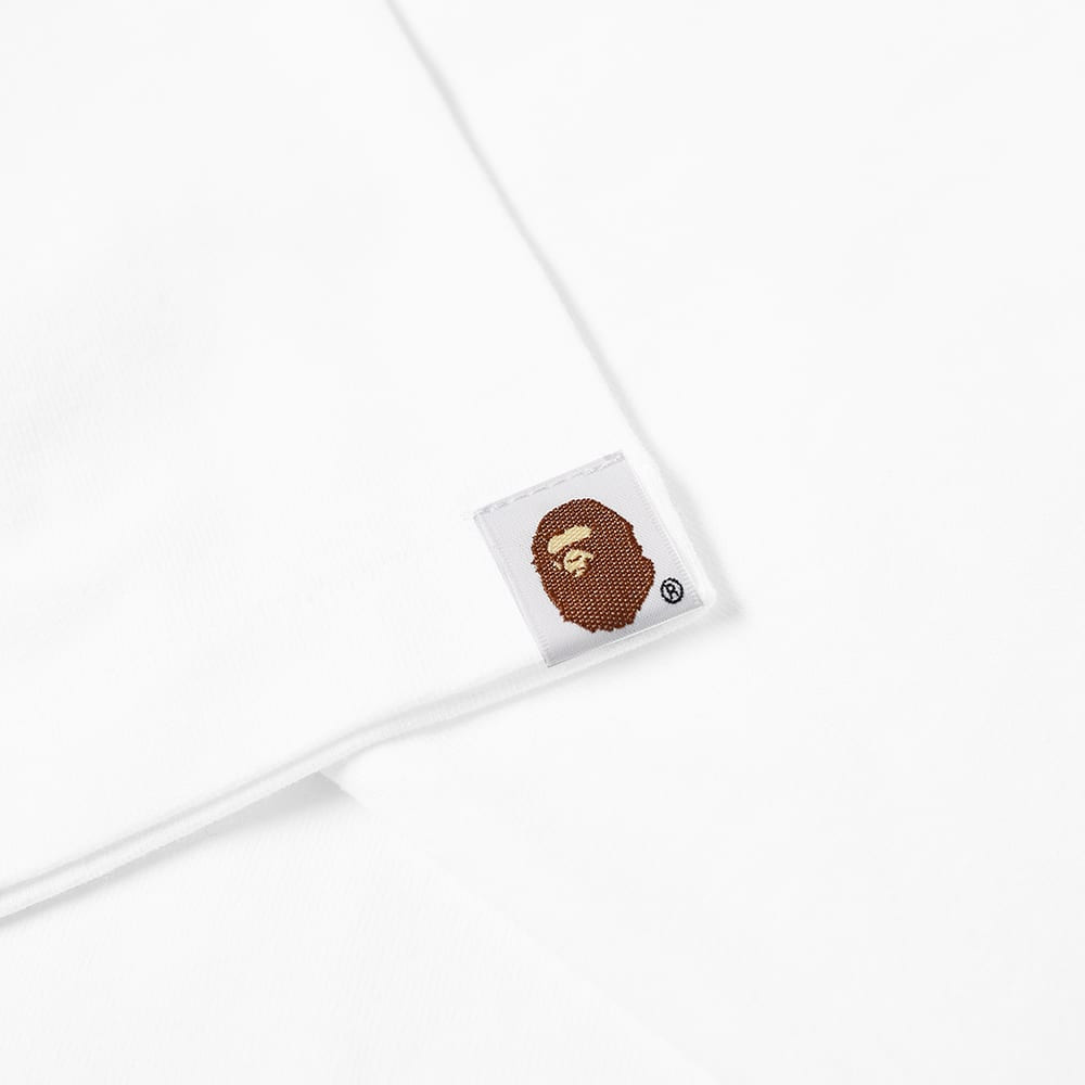 BAPE® 1st Camo College Tee White