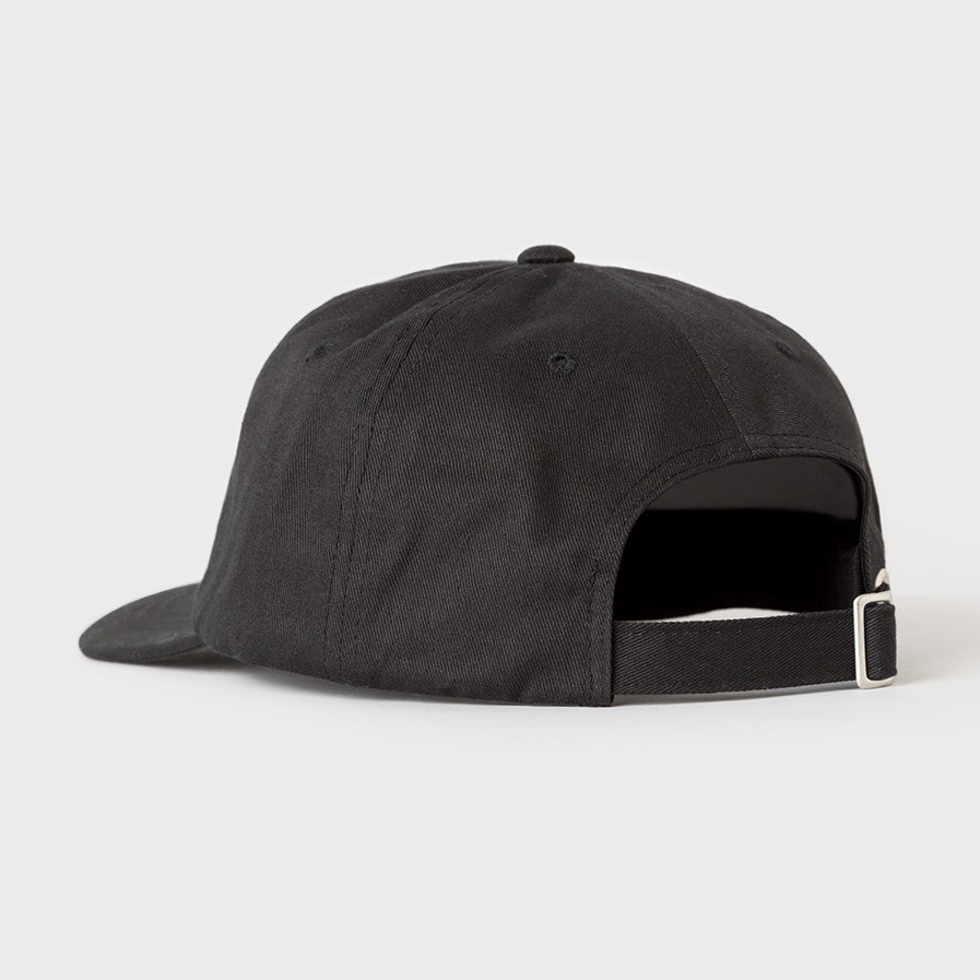 Stussy Smooth Stock Low Cap Black