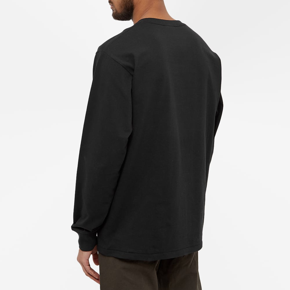 BAPE® Long Sleeve College Tee Black