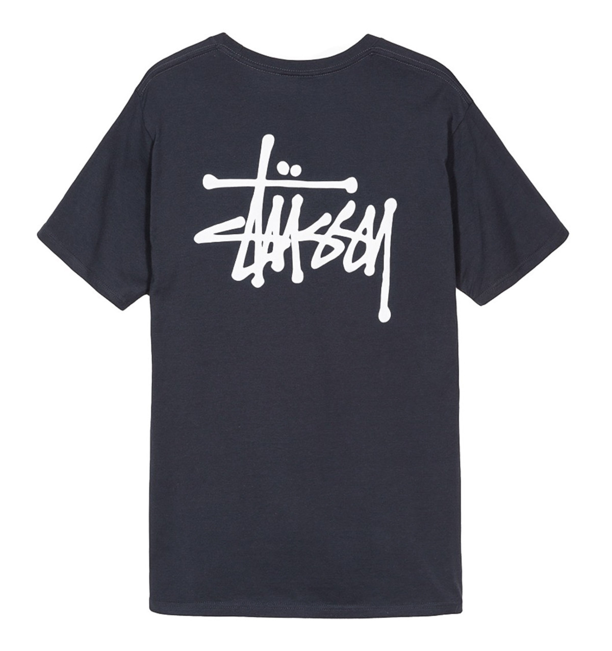 Koszulka Stussy Basic Logo Tee Ink