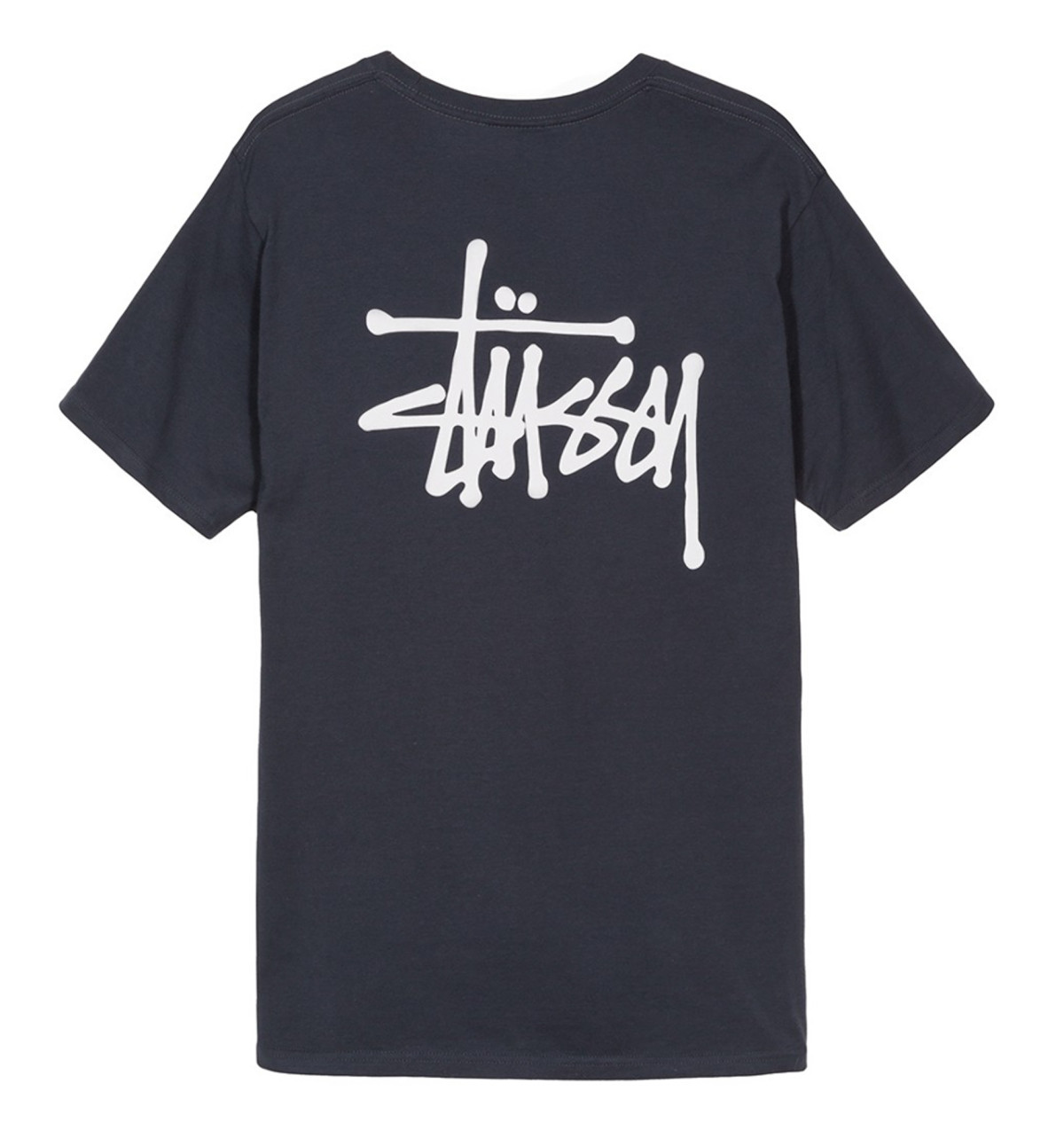 Koszulka Stussy Basic Logo Tee Ink