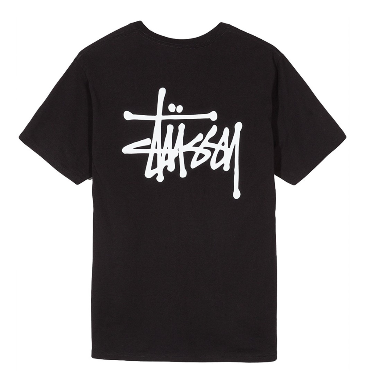 Koszulka Stussy Basic Logo Tee Black