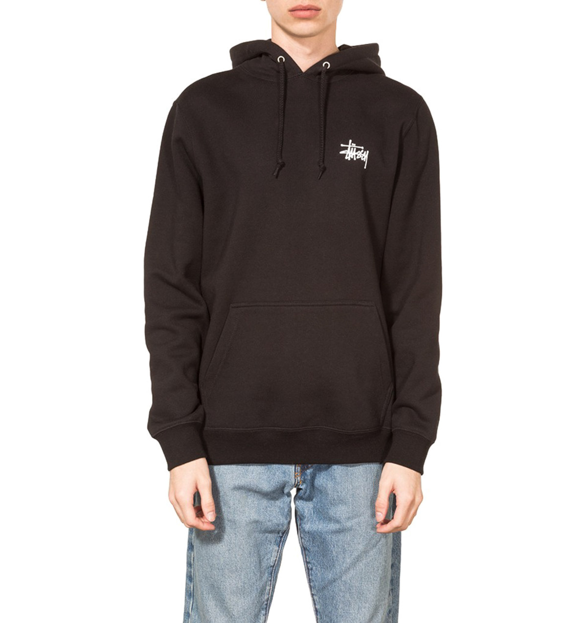 Bluza Stussy Basic Logo Hood Black