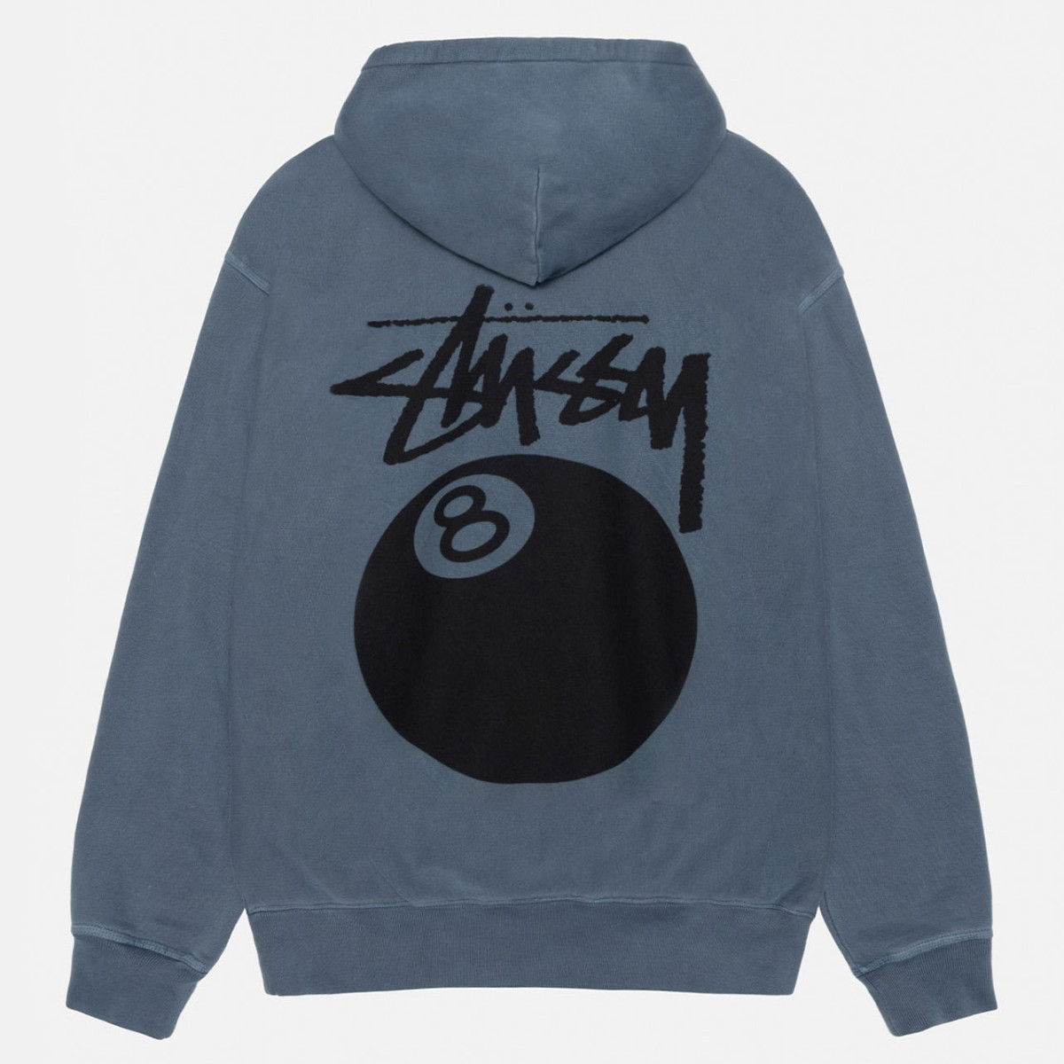 Stussy 8 Ball Pigment Dyed Hood Navy