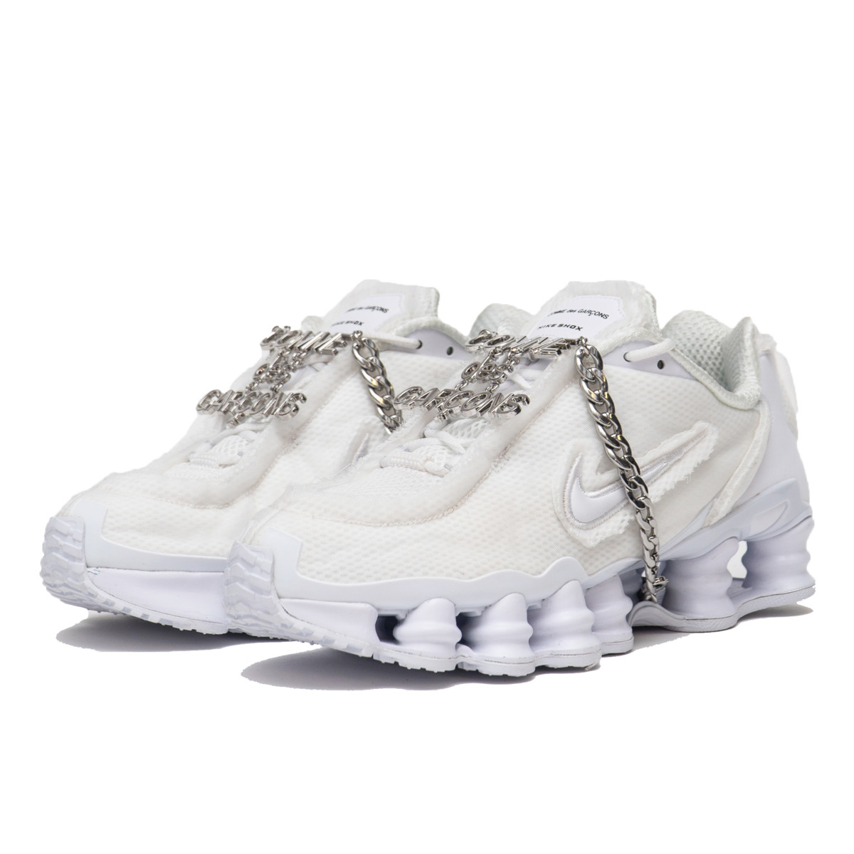 Nike x COMME des GARCONS Shox TL White
