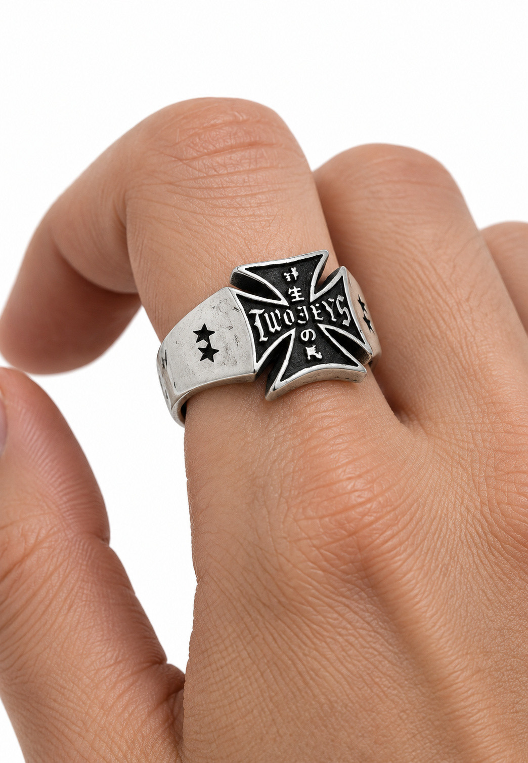 Twojeys Axis Ring Silver
