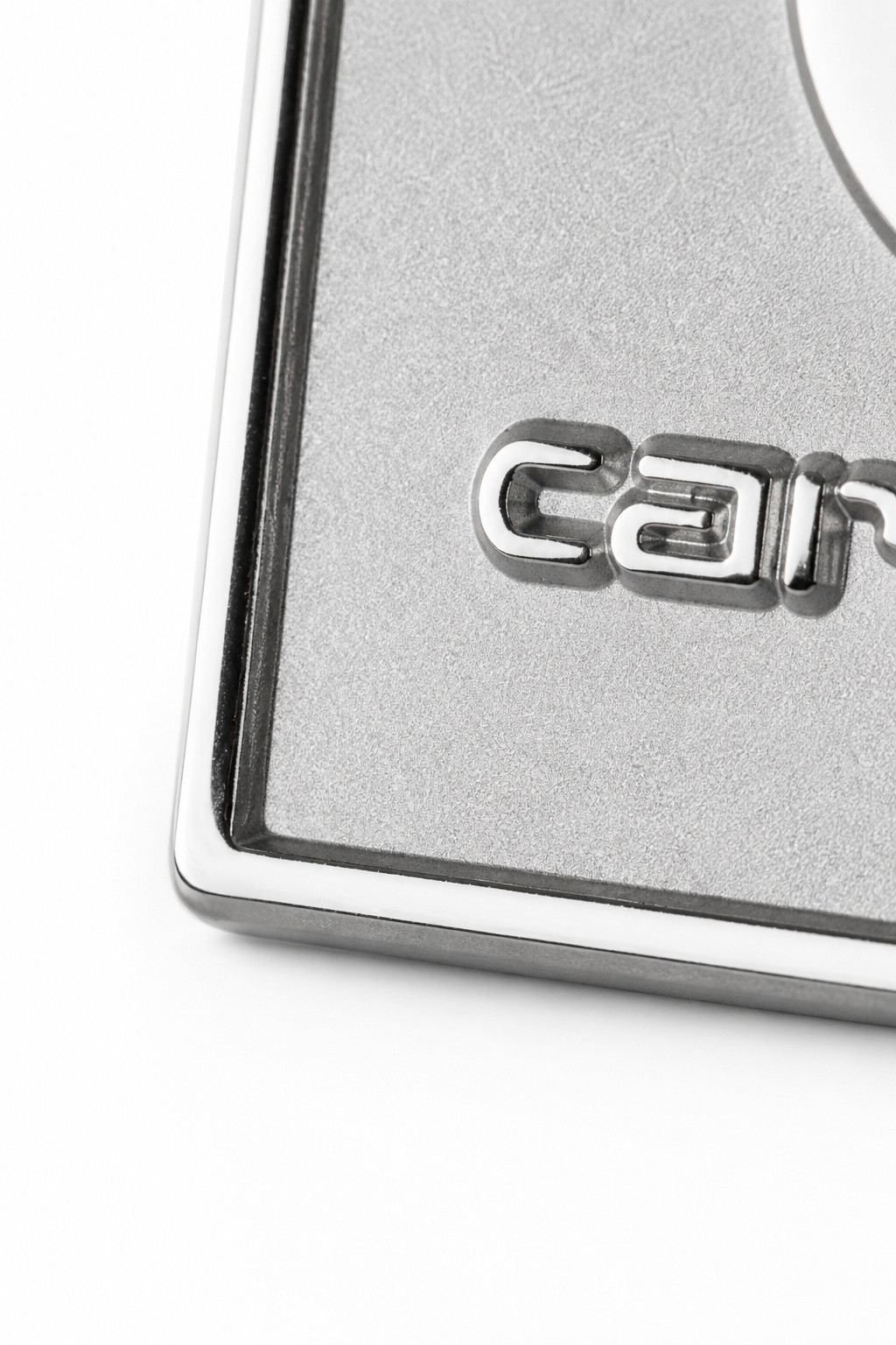 Carhartt WIP Square Label Pin Silver