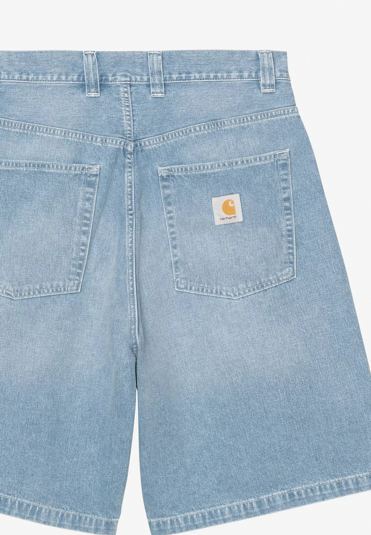 Carhartt WIP Brandon Short Blue light true washed