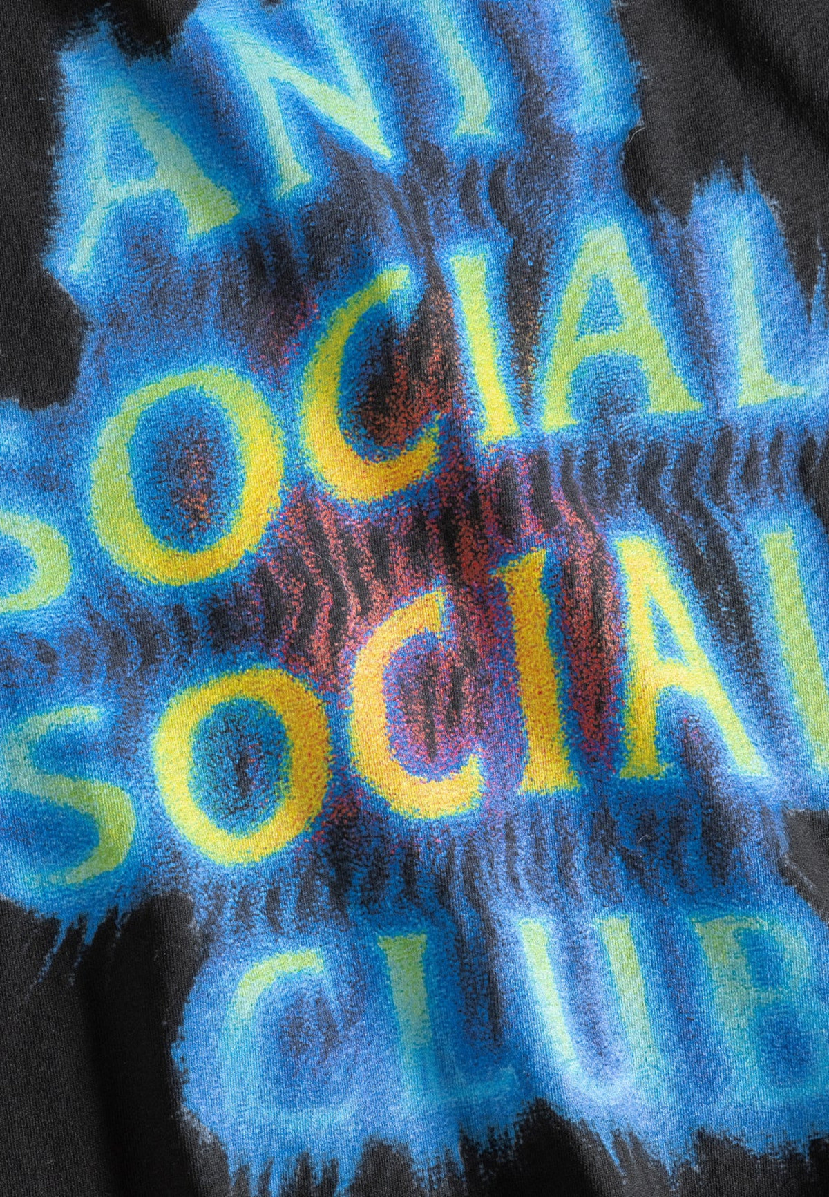 Anti Social Social Club Thermal Tee Black