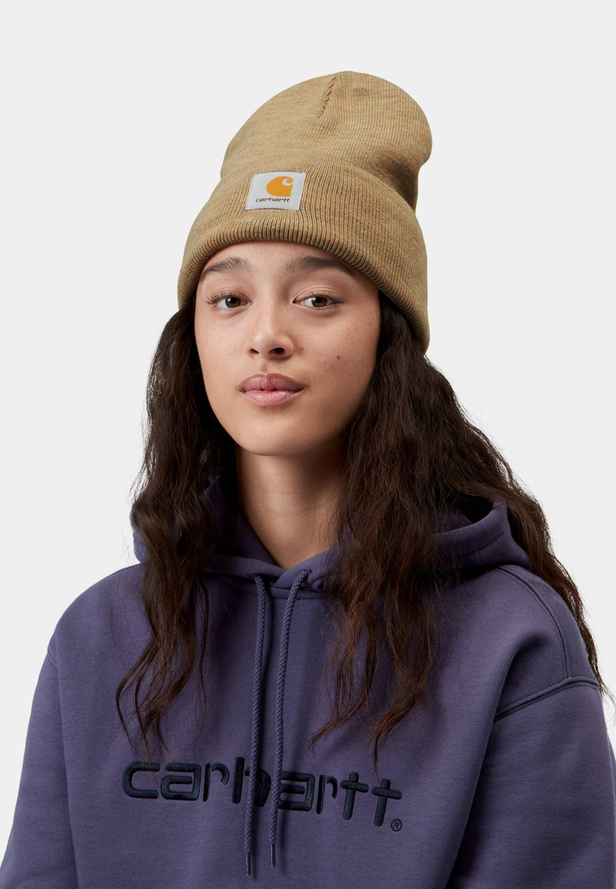 Carhartt WIP Acrylic Watch Hat WIP Dusty H Heather