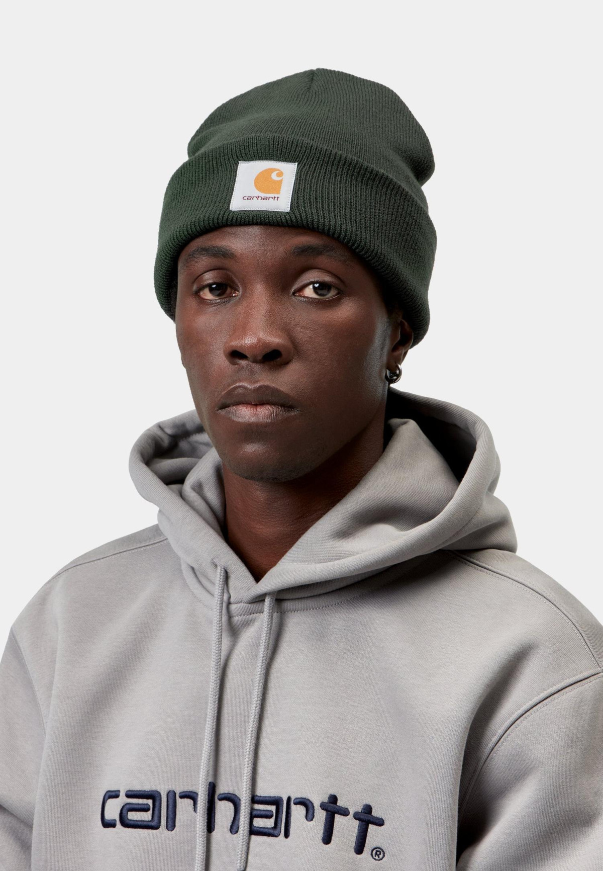 Carhartt WIP Short Watch Hat Dark Scarab