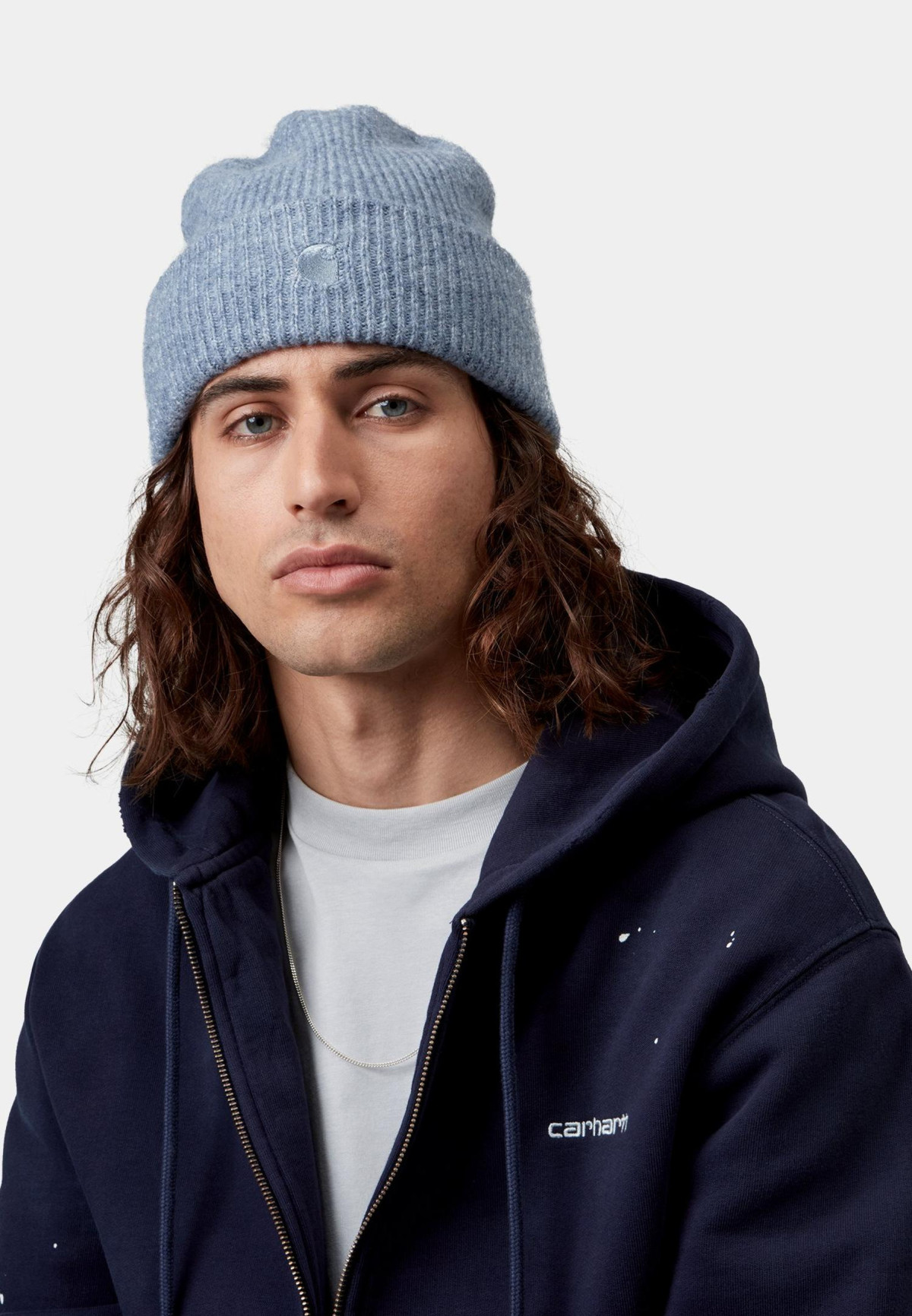 Carhartt WIP Curtis Beanie Shady Blue