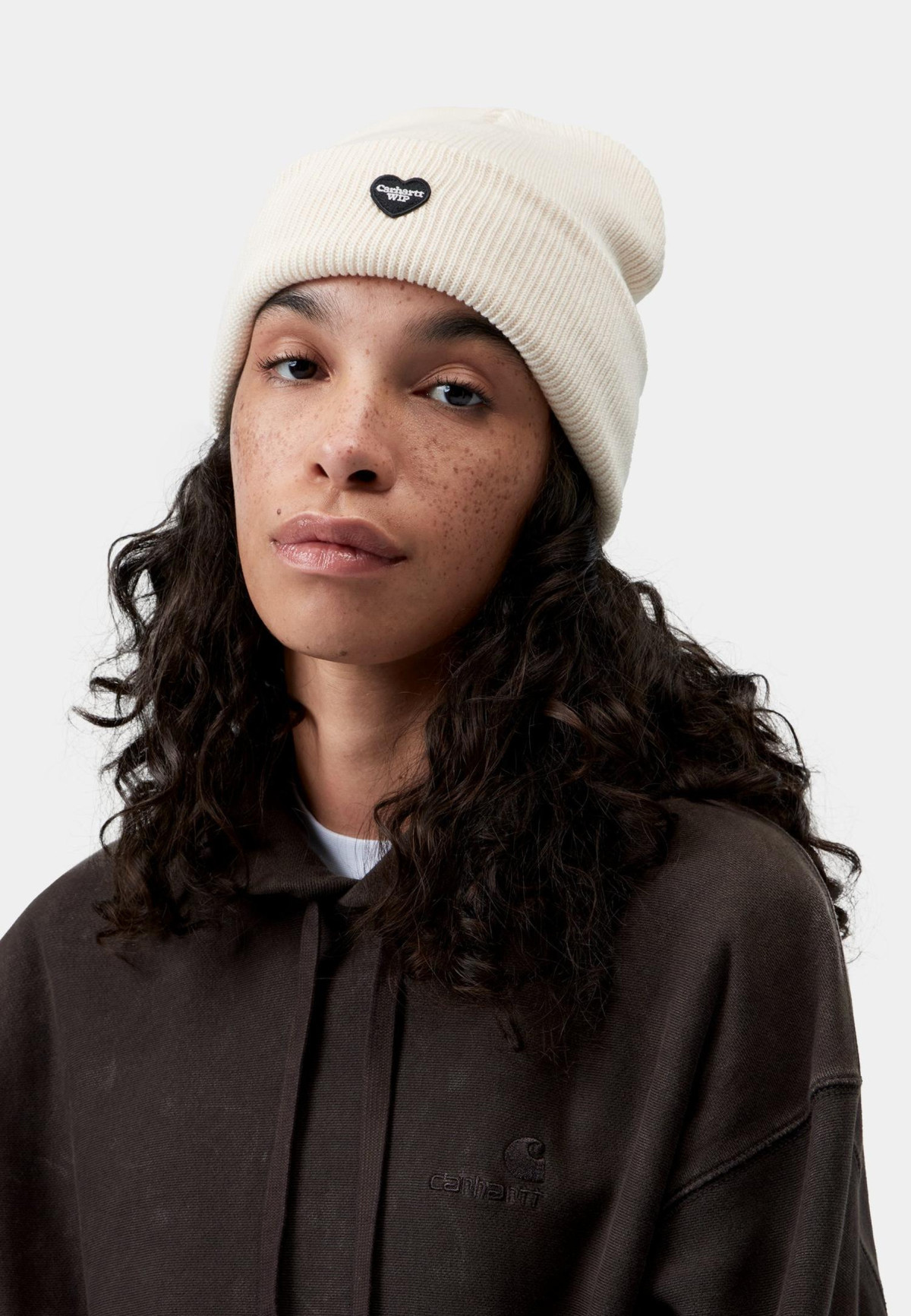 Carhartt WIP Small Heart Beanie Natural