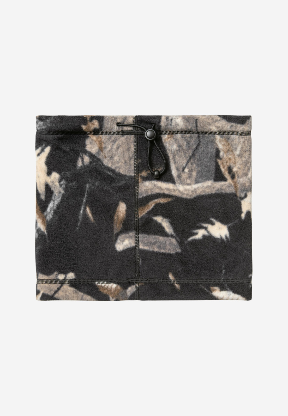 Carhartt WIP Blevin Neckwarmer Camo Feather Tree, Black