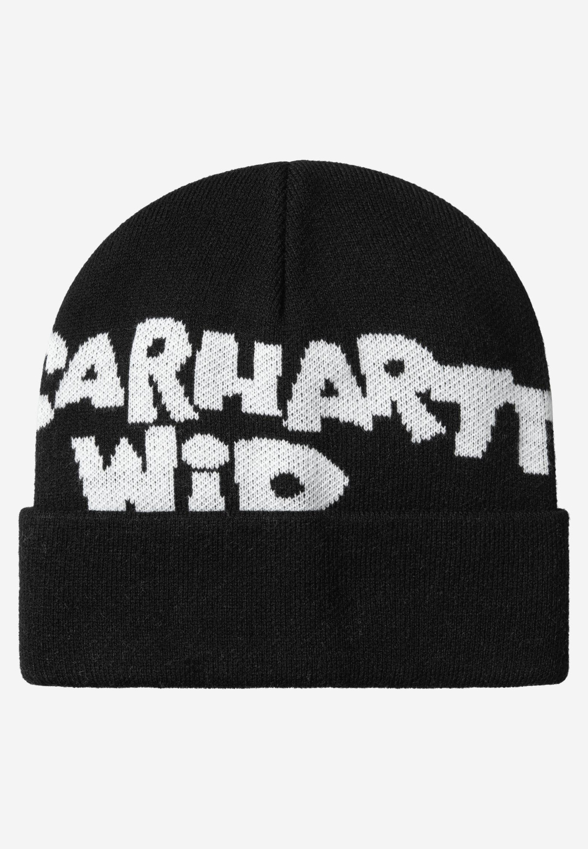 Carhartt WIP Cut Out Beanie Black / White