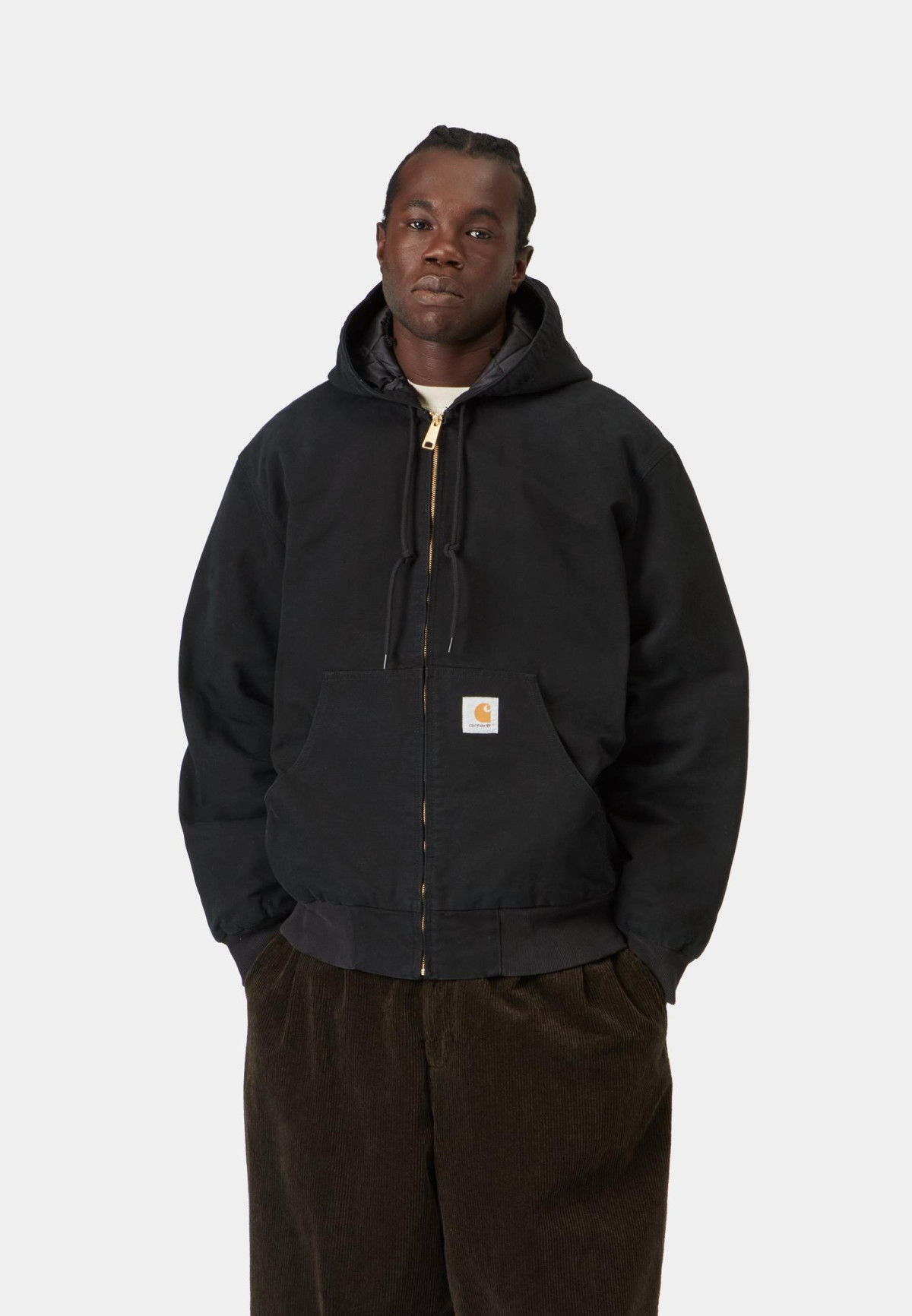 Carhartt WIP OG Active Jacket Black stone canvas