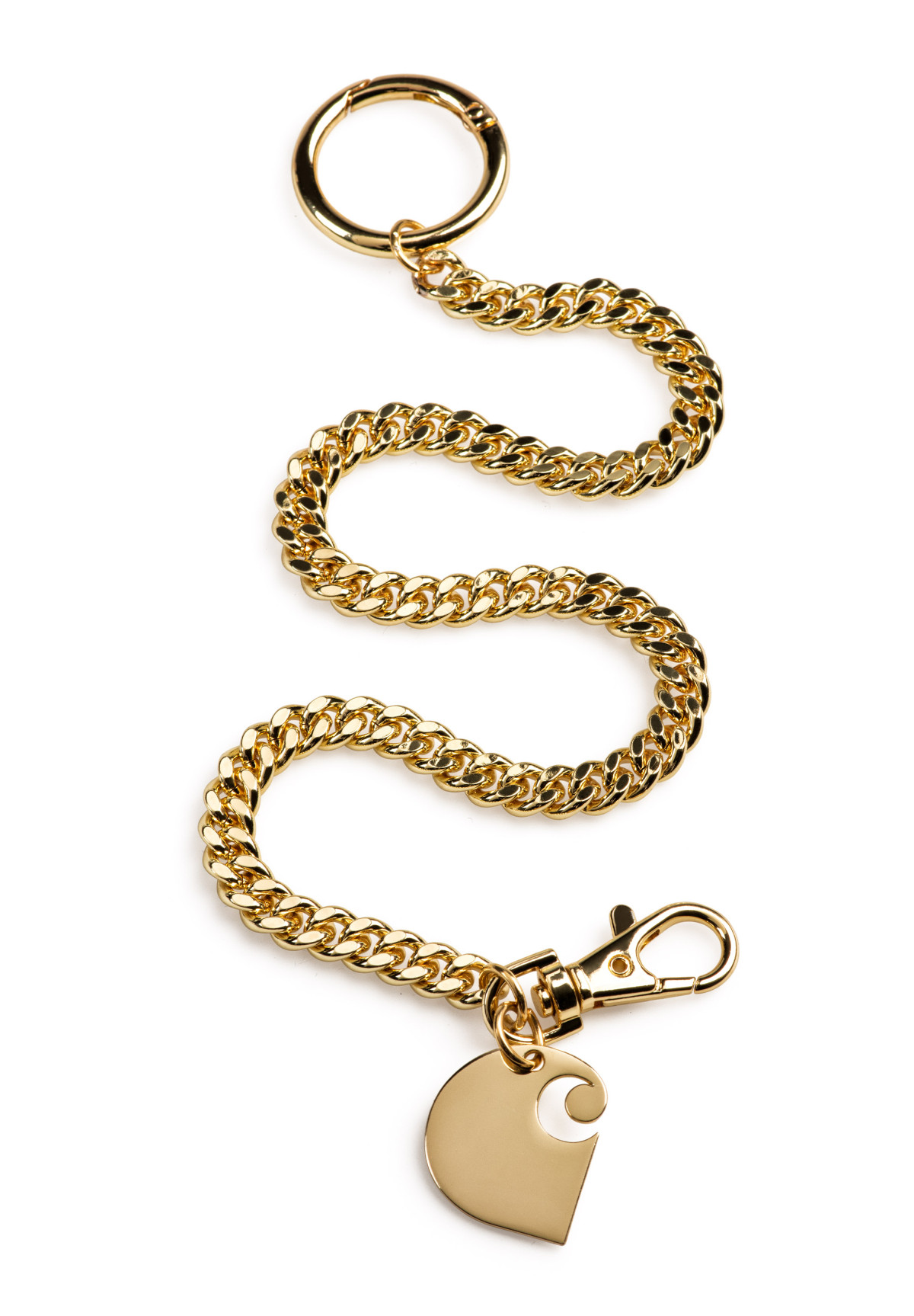 Carhartt WIP Cuban Link Keychain Gold