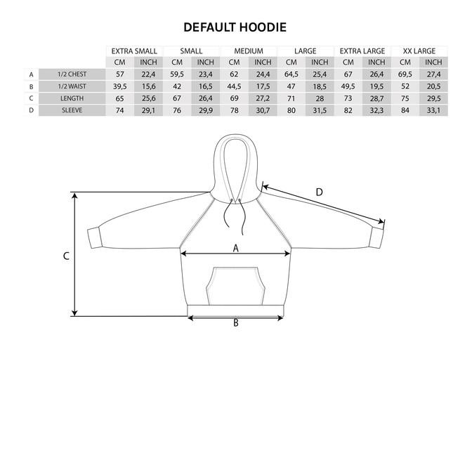 Bluza Polar Default Hoodie Black